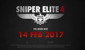 Sniper Elite 4 - 101 Gameplay Trailer  PS4 [Full HD,1920x1080p]