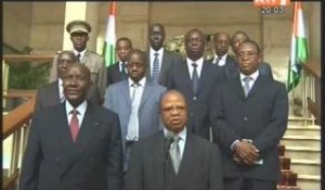Le nouveau 1er ministre Malien Django Cissoko en visite à Abidjan