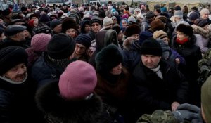 Conflit ukrainien : des habitants d' Avdiïvka évacués