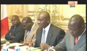 Paris: le Ministre de l'intérieur Ahmed Bakayoko a rencontré son homologue français Manuel Valls