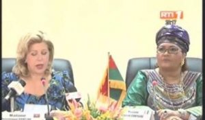 Les temps forts du sejour de travail de la première Dame au Burkina Faso