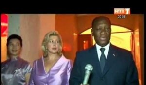 Le president Ouattara a pris part à la celebration du 63ème anniversaire de la republique de Chine