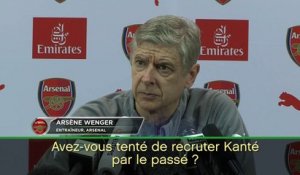 Arsenal - Wenger : "Nous avons tenté de recruter Kanté"