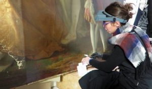 VIDEO. Amboise : " La mort de Léonard de Vinci", tableau restauré à Paris.