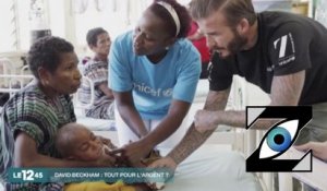 [Zap Télé] Quand D. Beckham voyage aux frais de l'UNICEF (06/02/17)