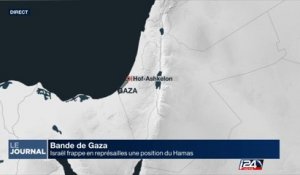 Gaza : Israël frappe en représailles une position du Hamas