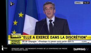 Penelope Fillon : François Fillon dévoile la "longue" liste de ses comptes en banque (Vidéo)