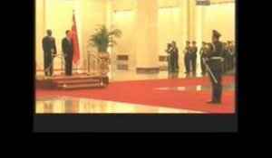 Le président Alassane Ouattara reçu à Beijing par son homologue chinois Hu Jintao