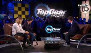 Alex Goude fait une sortie de piste sur le circuit de "Top Gear France" - Regardez