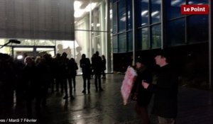 Altercation à Troyes entre soutiens et opposants à François Fillon