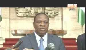 Le Président Alassane Ouattara reçoit M. Boureima Badini, Représentant spécial du Facilitateur