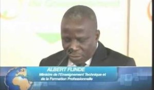 Les Matinales du Gouvernement: Le Ministre de l'enseignement technique Albert Flindé inivté
