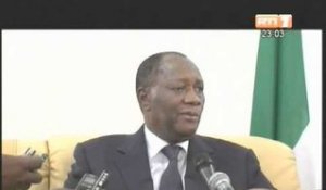 Le chef de l`Etat ivoirien Alassane Ouattara a été élu président de la Cédéao