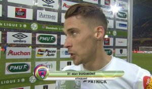 Ligue 2 - Lens Clermont - Interview Dugimont