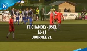 J21 : FC Chambly - USCL (2-1), le résumé