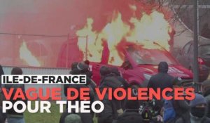 Affaire Théo : nuit de violences en Ile-de-France