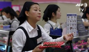 Saint-Valentin : au Japon, les femmes offrent les chocolats