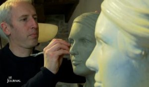 Portrait d'Yvan Mercier, sculpteur ferronnier d'art