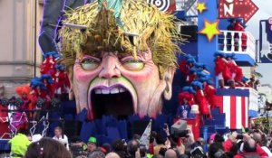 Donald Trump moqué sur un char de Carnaval en Italie