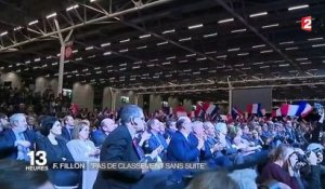 François Fillon : "pas de classement sans suite"