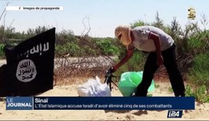 L'EI accuse Israël d'avoir éliminé 5 de ses combattants