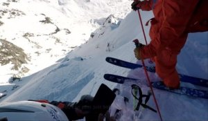 Adrénaline - Ski : Cham'lines, nouvel épisode avec Aurélien Ducroz sur la face Nord des cornes de Loriaz