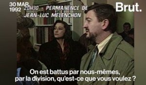 Quand Jean-Luc Mélenchon regrettait déjà les divisions à gauche.