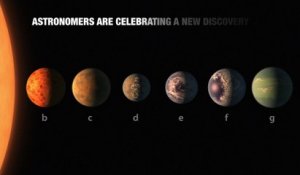 La NASA annonce la découverte de 7 exoplanètes dont certaines pourraient abriter la vie