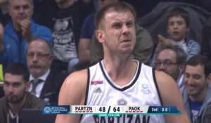 Basket Champions League - Un panier au buzzer plein de rage pour le Partizan !