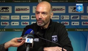 Cédric Daury avant AJ Auxerre - Le Havre AC