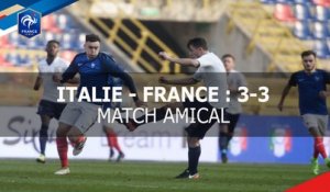 U19 : Italie - France (3-3), le résumé