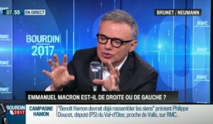 Brunet & Neumann : Emmanuel Macron est-il de gauche ou de droite ? - 24/02