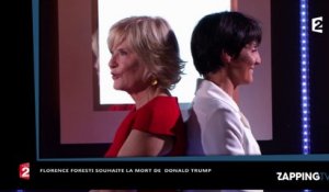 Florence Foresti souhaite la mort de Donald Trump dans Thé ou Café (vidéo)