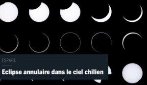 Une éclipse dessine un anneau de feu dans le ciel chilien