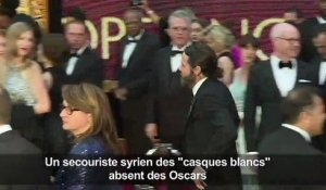 Un secouriste syrien des «casques blancs» absent des Oscars