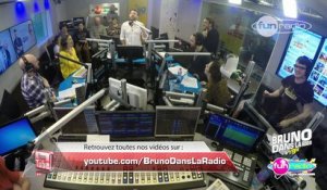 Les déguisements pour le Carnaval Fun Radio (27/02/2017) - Bruno dans la Radio