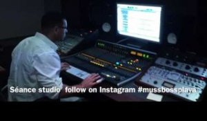 MUSS enregistre son album/Recording his album