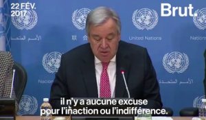 20 millions de personnes menacées par la famine en Afrique