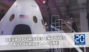 Space X: Deux touristes envoyés autour de la lune fin 2018