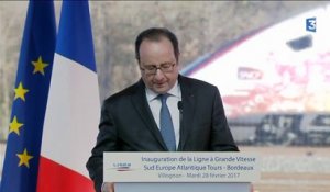 Coup de feu en plein discours de François Hollande à Villognon