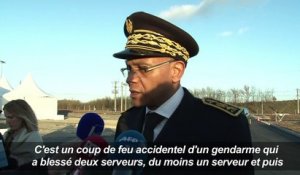 Hollande/Tir accidentel: "leur vie n'est pas en danger" (préfet)