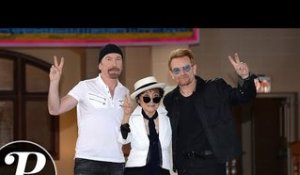 Bono et Yoko Ono rendent hommage à John Lennon