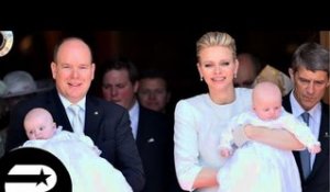 Monaco : Baptême pour Jacques et Gabriella et bain de foule pour Albert et Charlene