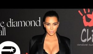 Kim Kardashian décolletée pour la soirée Diamond Ball