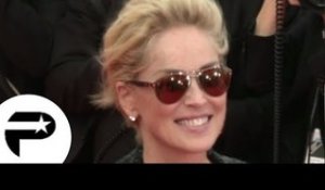 Sharon Stone - Montée des marches de Cannes 2014
