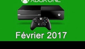 XBOX ONE - Les Jeux Gratuits de Février 2017