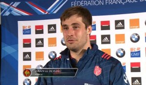 XV de France - Le Devedec : "Il ne manque que la victoire"