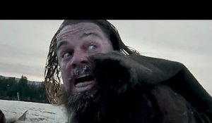 Leonardo DiCaprio plonge dans une cascade à cheval ! - THE REVENANT