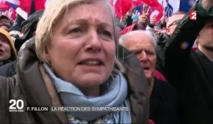 Rassemblement pour François Fillon au Trocadéro : la réaction de ses sympathisants