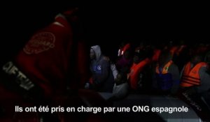 Cinq migrants tombés à l'eau disparus en Méditerranée